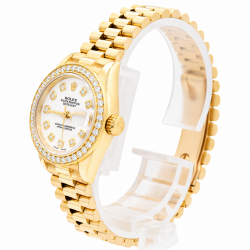 Rolex 18K Yellow Gold Datejust 26MM 69178 Watch